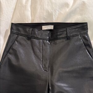 ARITZIA BABATON FAUX LEATHER PANTS